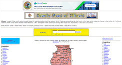 Desktop Screenshot of countymapsofillinois.com