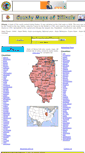 Mobile Screenshot of countymapsofillinois.com